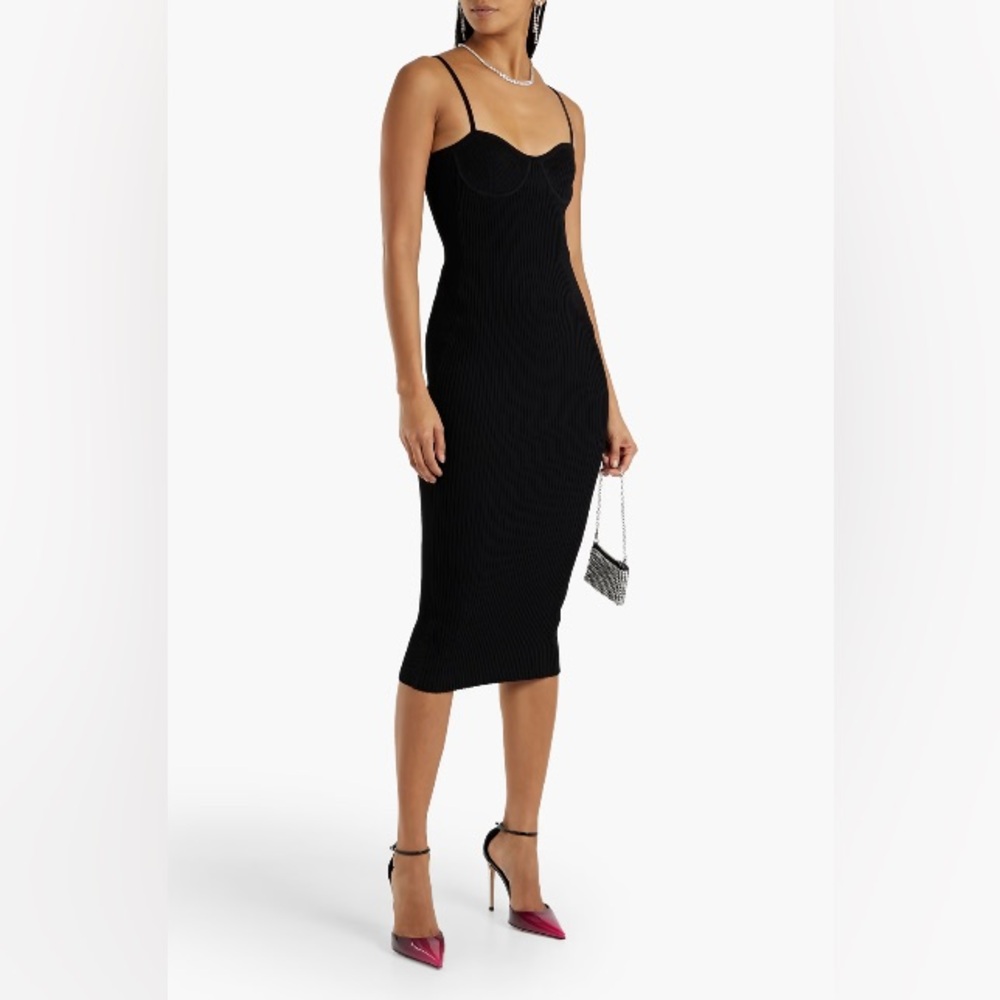 Helmut Lang Ribbed Dress